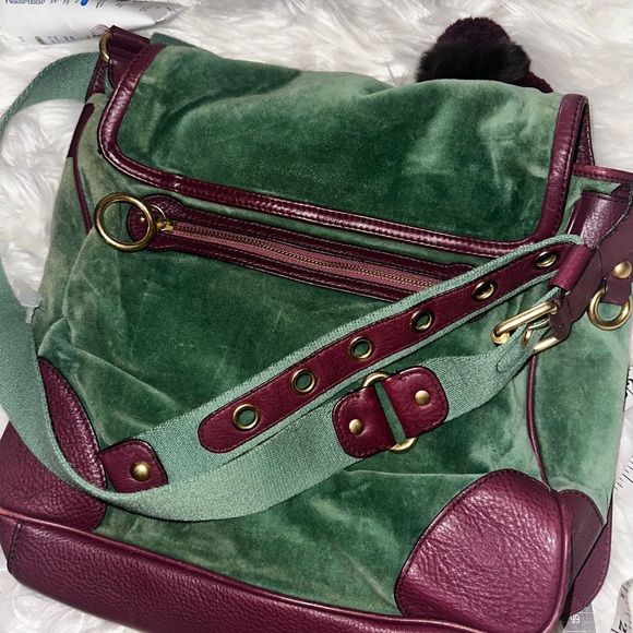 Green Juicy couture laptop/messenger bag - Picture 3 of 9